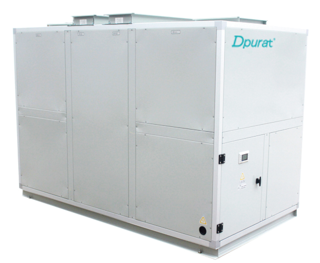 青岛一体化排风冷凝热回收机组（立式）